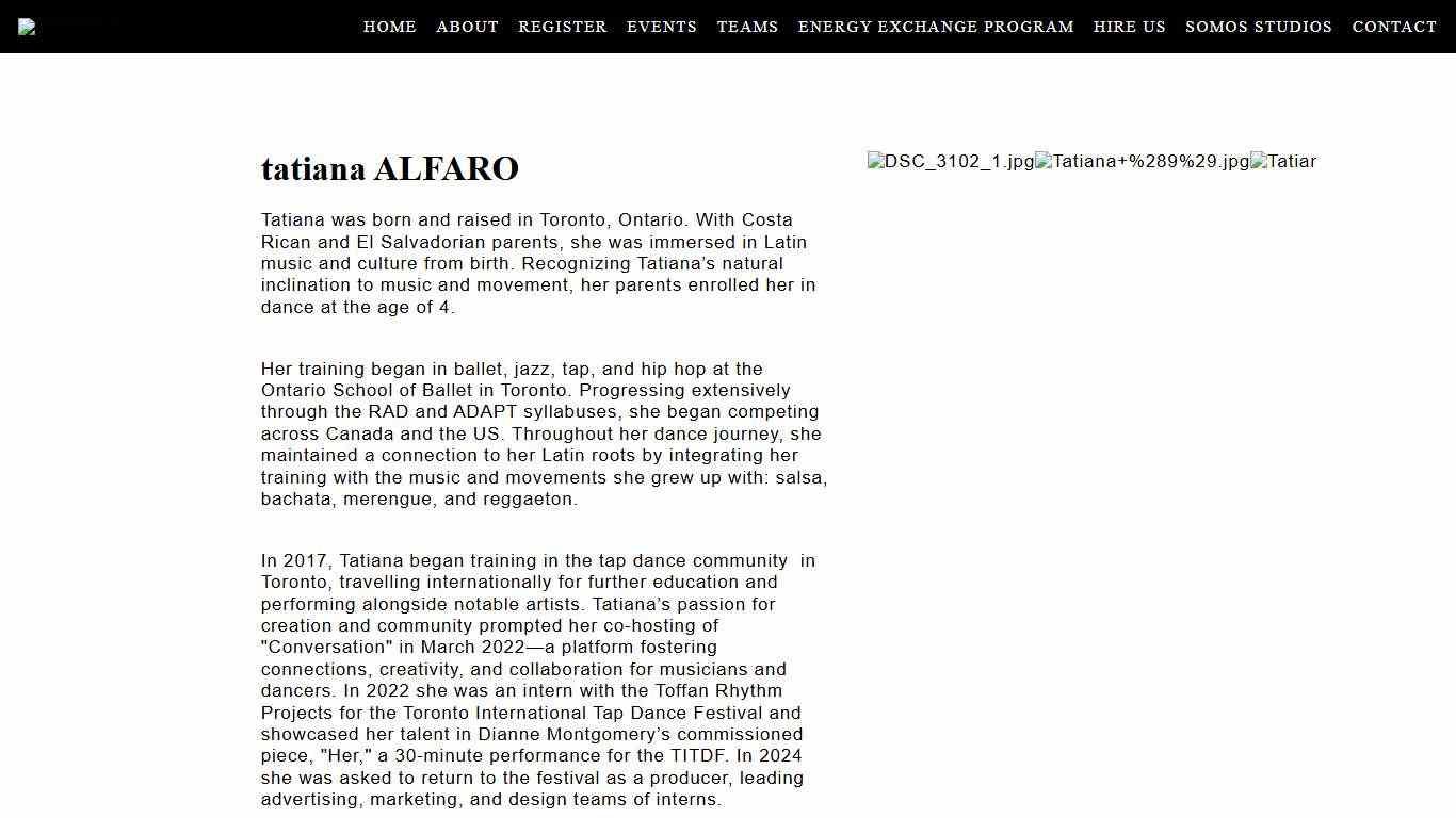 Bio - Tatiana — Araguacu